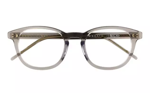 Eyeglasses +NICHE NC3005J-8S  グレー