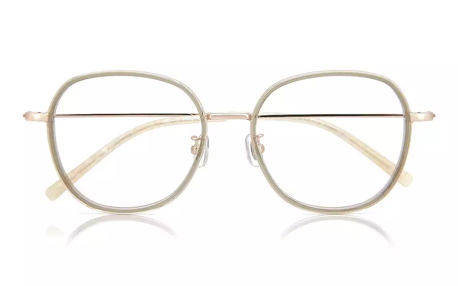 Eyeglasses lillybell LB1012N-1A  ゴールド
