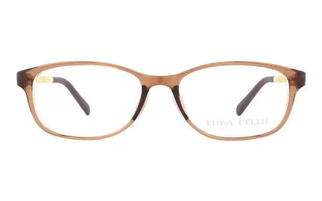Eyeglasses FUWA CELLU FC2008-T  ブラウン