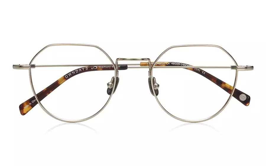 Eyeglasses Memory Metal EUMM104B-1S  Gold