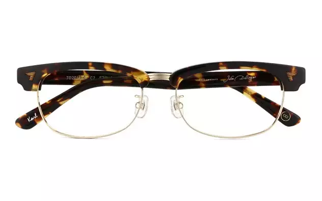 Eyeglasses John Dillinger JD2014-J  ブラウンデミ