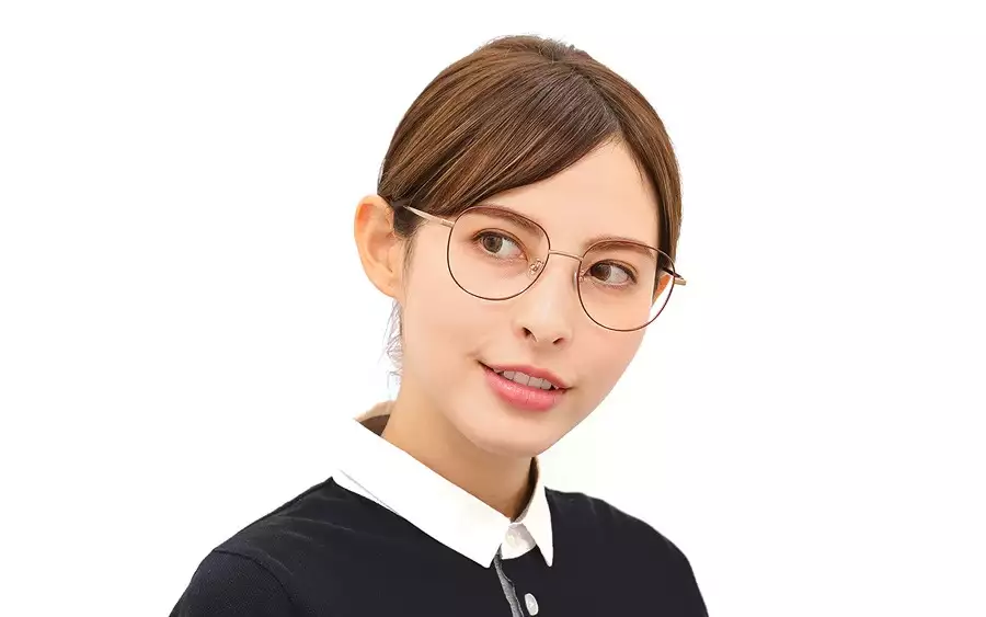 Eyeglasses +NICHE NC3019N-1A  ピンク