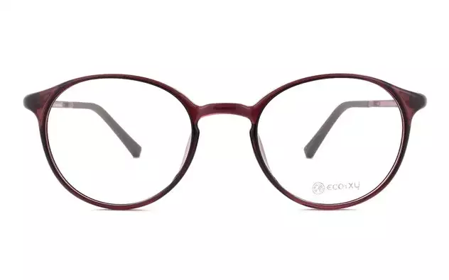 Eyeglasses eco²xy ECO2009-K  クリアパープル