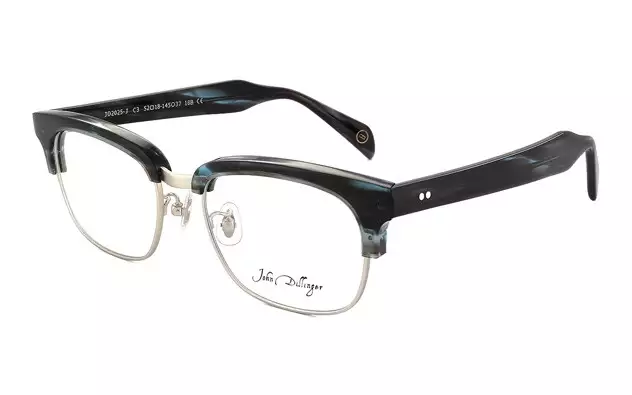 Eyeglasses John Dillinger JD2025-J  ブルーデミ