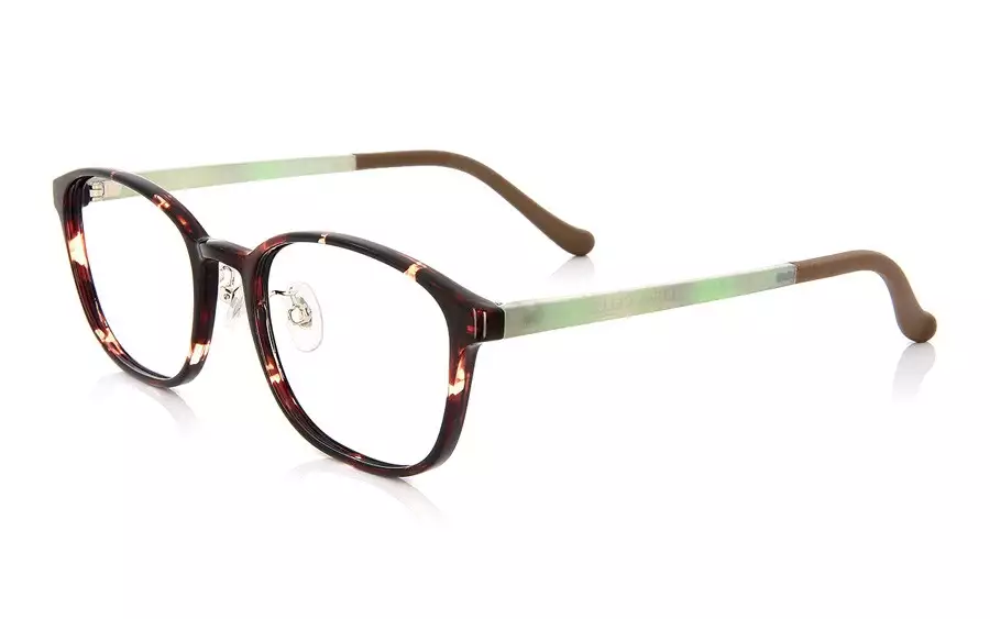 Eyeglasses FUWA CELLU FC2024T-1S  ブラウンデミ