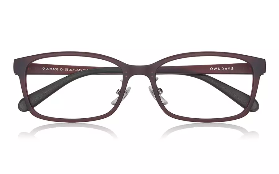 Eyeglasses OWNDAYS OR2071A-3S  マットレッド