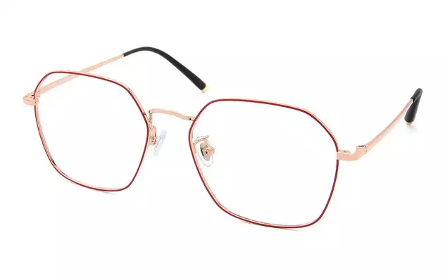 Eyeglasses +NICHE NC3009K-0S  レッド