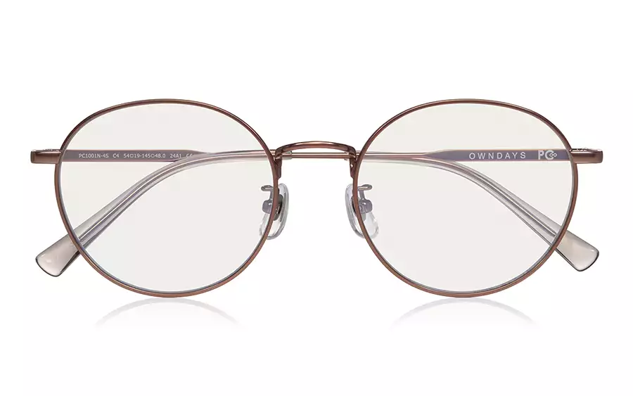 Eyeglasses OWNDAYS BLUE SHIELD PC1001N-4S  Light Brown