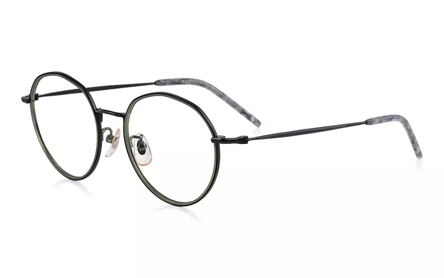 Eyeglasses Graph Belle GB1041B-4S  ダークグリーン