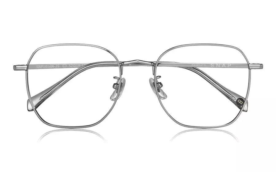 Eyeglasses OWNDAYS SNAP SNP1018N-3S  シルバー